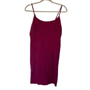 Wild Fable Plum Purple Minidress Adjustable straps, cutout back dress Size Large